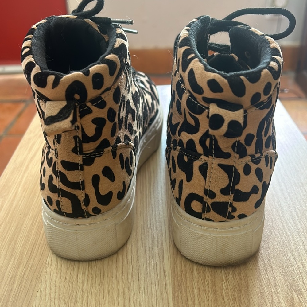 Leopard platform sneakers - Picture 3 of 4